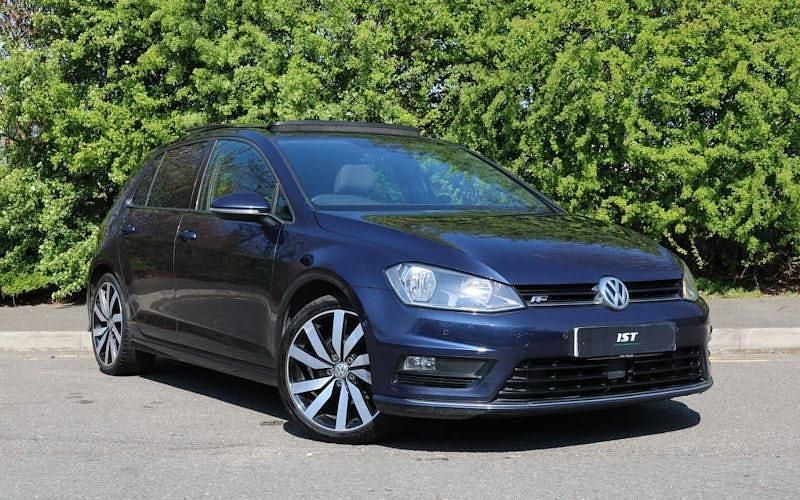 Blue Used 2016 VW Golf VII R-line Edition Hatchback | £11,495 (A bit pricey) - Image 1/4