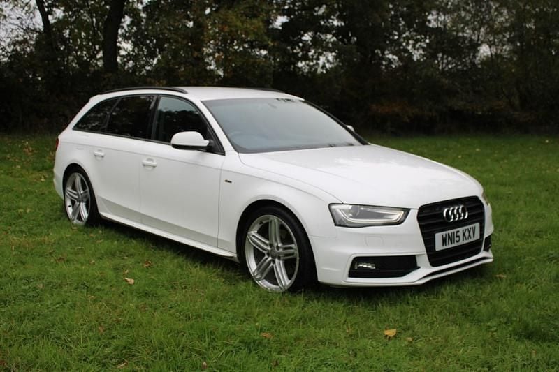White Used 2015 Audi A4 Black Edition Estate | £6,750 (Fair price) - Image 1/4