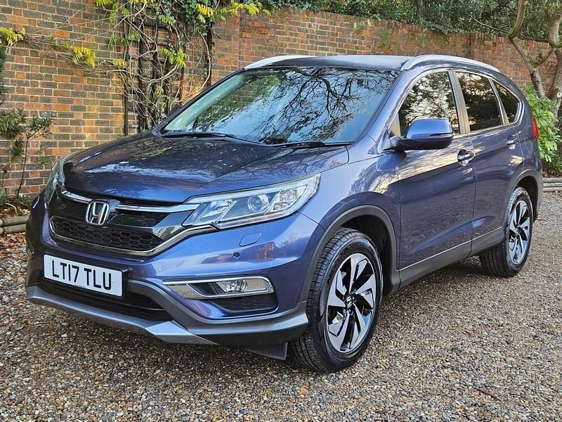 Blue Used 2017 Honda CR-V EX SUV | £16,890 (Fair price) - Image 1/4