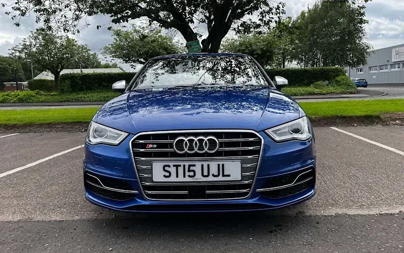 Used Audi S3 Sportback Performance 300 HP (220 kW) 2015 Blue Hatchback