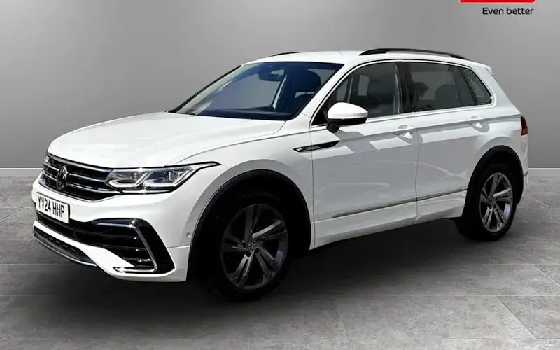 Used VW Tiguan R-line Edition 150 HP (110 kW) 2023 White SUV