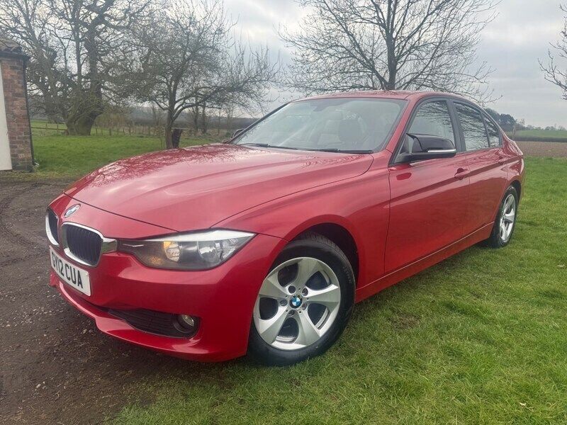 Red Used 2012 BMW 320 Efficient Dynamics Sedan | £3,490 (Good price) - Image 1/4