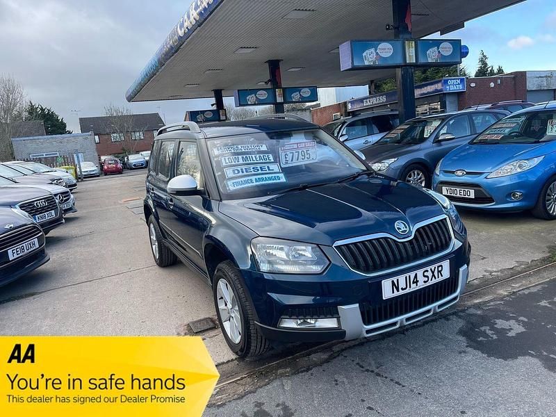 Used Skoda Yeti 2014 Blue SUV