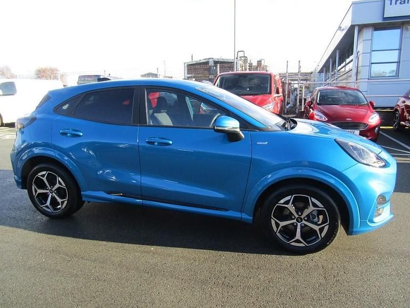 Used Ford Puma ST-Line 2025 Digital aqua blue Hatchback