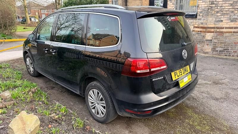 Used VW Sharan SE 150 HP (110 kW) 2019 Black MPV