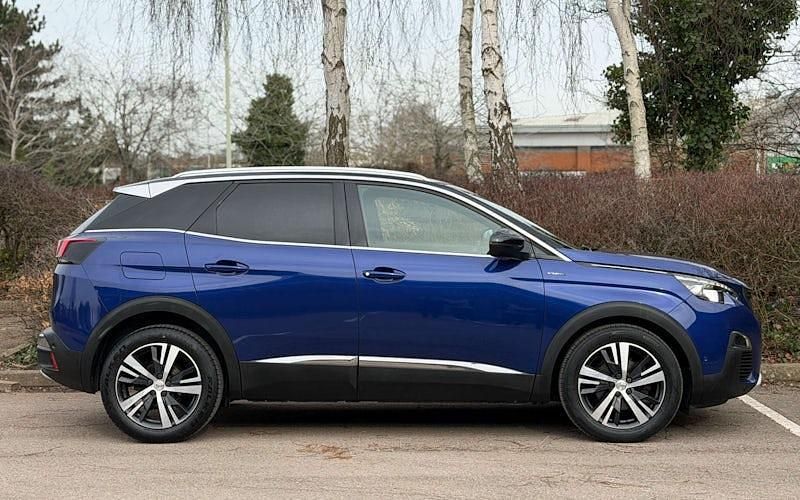 Used Peugeot 3008 GT-line 120 HP (88 kW) 2017 Blue SUV