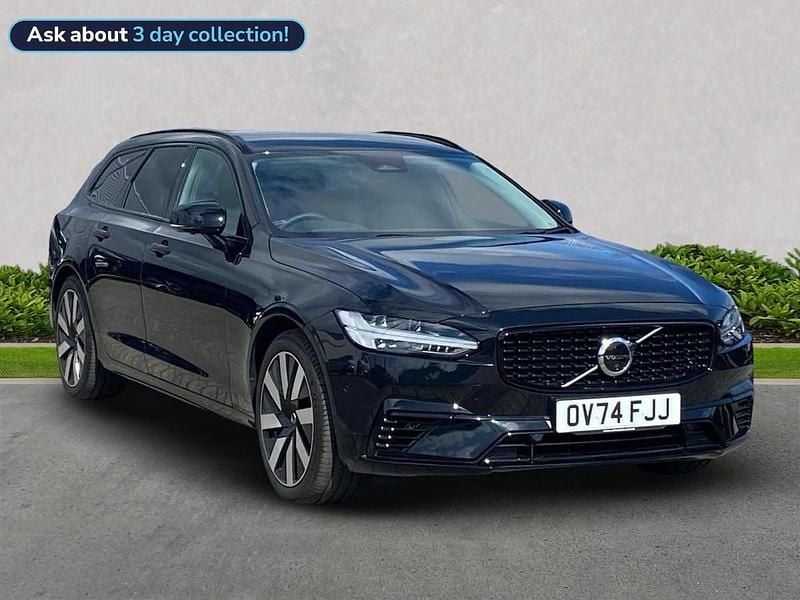 Black Used 2024 Volvo V90 Plus Estate | £37,999 (Fair price) - Image 1/4