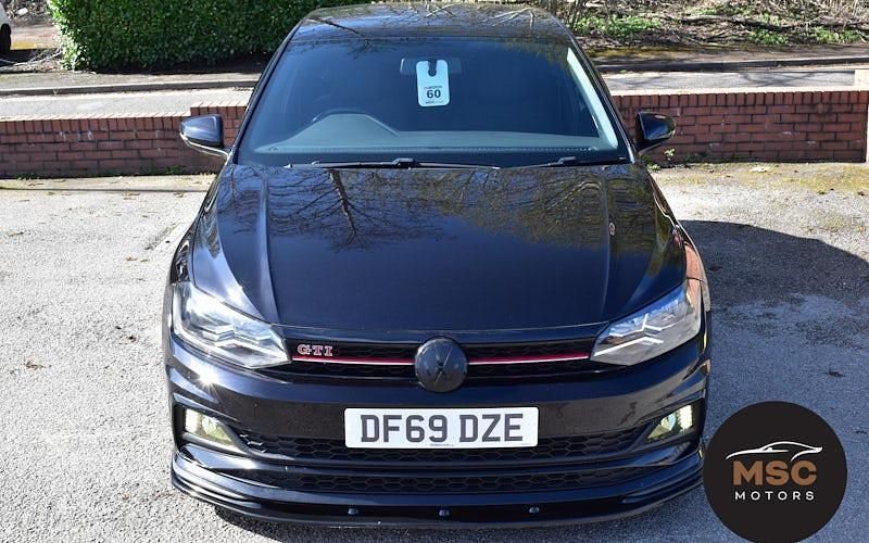 Used VW Polo GTI 200 HP (147 kW) 2019 Black Hatchback