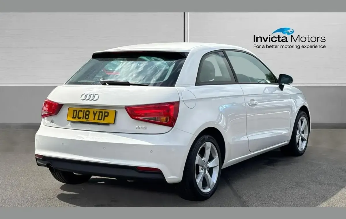 Used Audi A1 Sport 95 HP (69 kW) 2018 Shell white gloss Hatchback
