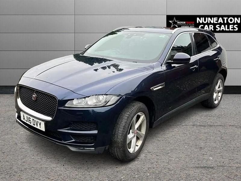 Used Jaguar F-Pace Portfolio 180 HP (132 kW) 2016 Blue SUV