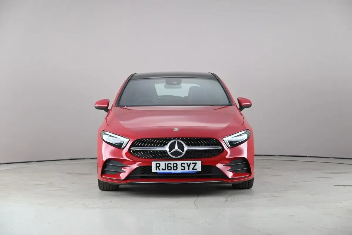 Used Mercedes A200 AMG Line Premium Plus 2018 Red Hatchback