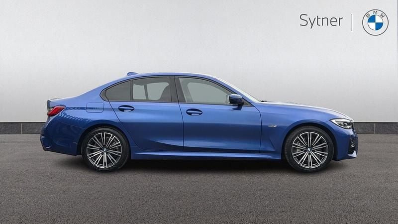 Used BMW 330e M Sport 288 HP (211 kW) 2021 Blue Sedan