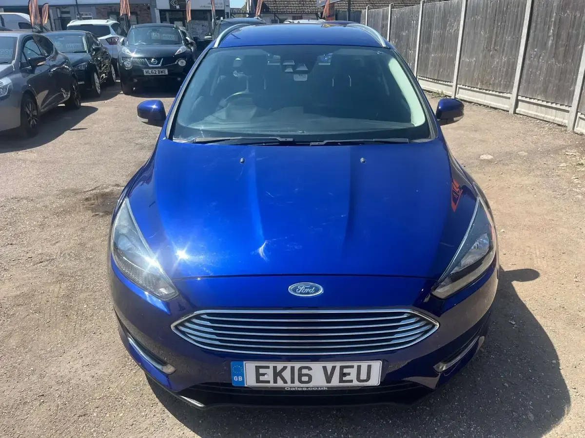 Used Ford Focus Titanium 2016 Blue Estate