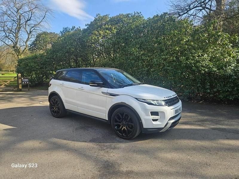 Used Land Rover Range Rover evoque Dynamic 190 HP (139 kW) 2011 White SUV