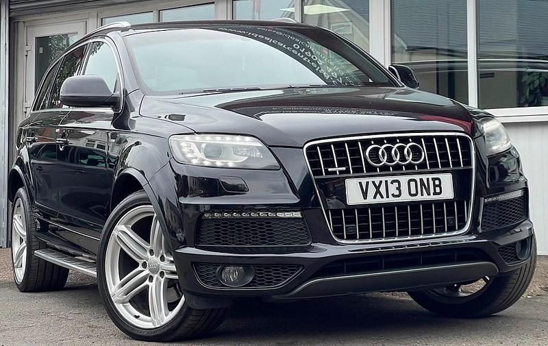 Used Audi Q7 S-line plus 245 HP (180 kW) 2013 Black SUV