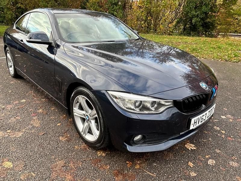 Begagnad BMW 420 Comfort Edition 184 HK (135 kW) 2013 Blå Sportkupé