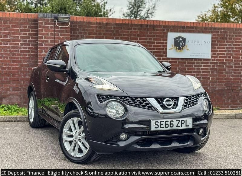 Black Used 2017 Nissan Juke Acenta SUV | £5,199 (Good price) - Image 1/3