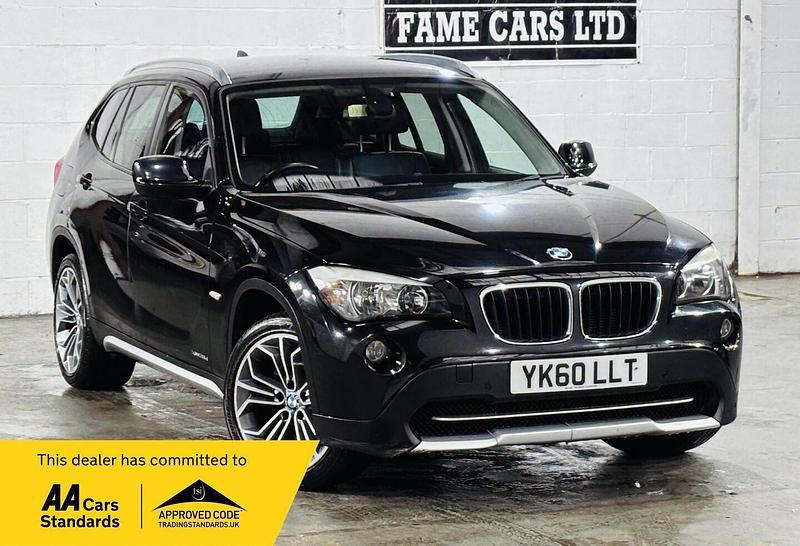 Used BMW X1 177 HP (130 kW) 2010 Black SUV