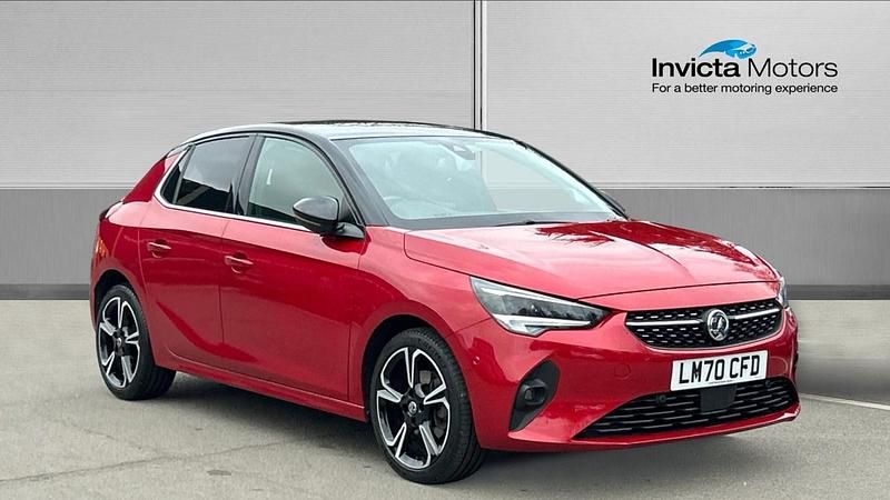 Used Vauxhall Corsa Elite 100 HP (73 kW) 2020 Red Hatchback