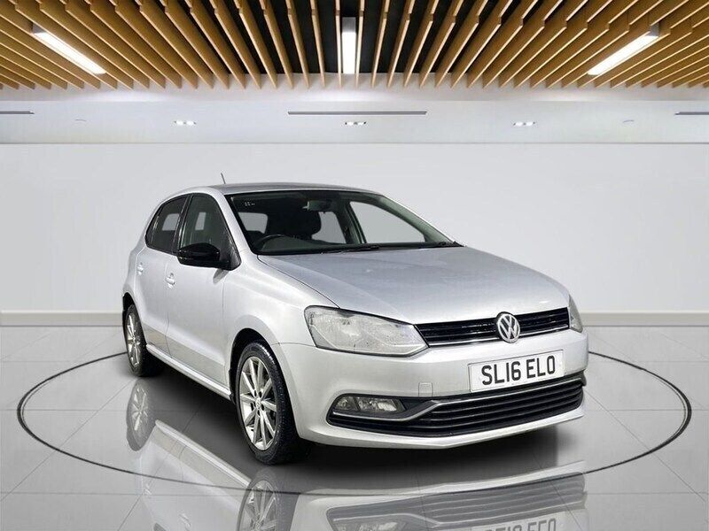 Silver Used 2016 VW Polo Design Hatchback | £9,994 (Fair price) - Image 1/3