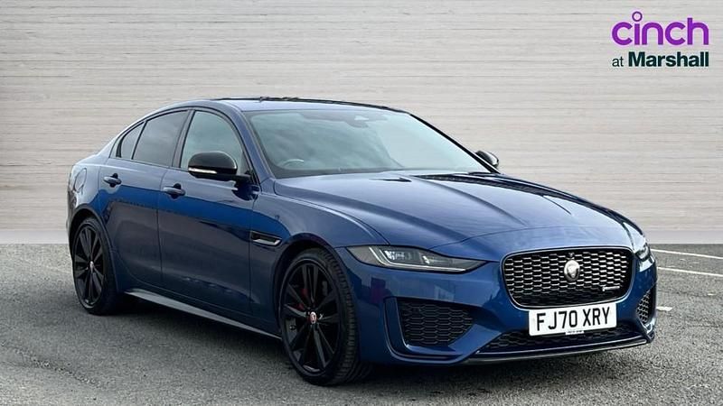 Used Jaguar XE R-Dynamic 204 HP (150 kW) 2020 Blue Sedan