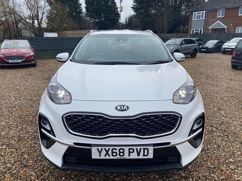 Used Kia Sportage 130 HP (95 kW) 2018 White SUV