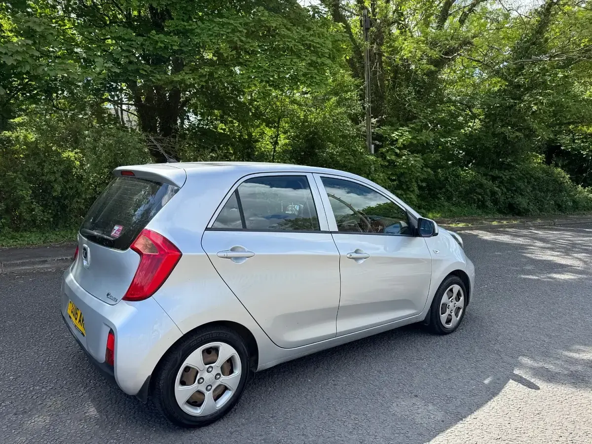 Used Kia Picanto 66 HP (48 kW) 2016 Silver Hatchback