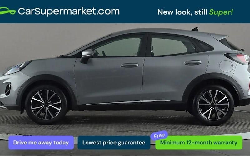 Used Ford Puma Titanium 125 HP (91 kW) 2023 Silver SUV