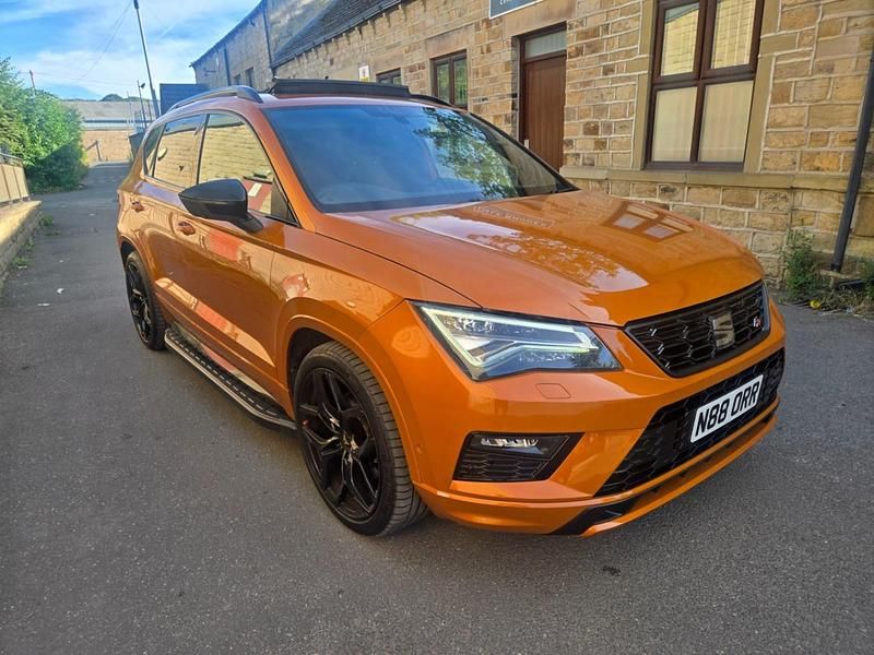 Used Seat Ateca 4Drive 2019 Orange SUV