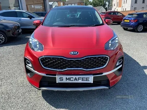Used Kia Sportage 136 HP (100 kW) 2021 Red SUV