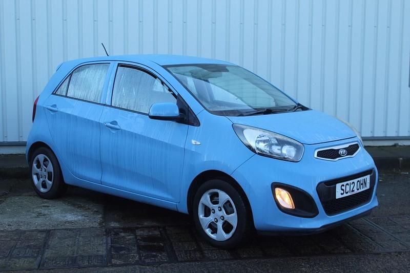 Used Kia Picanto Air 2012 Blue Hatchback