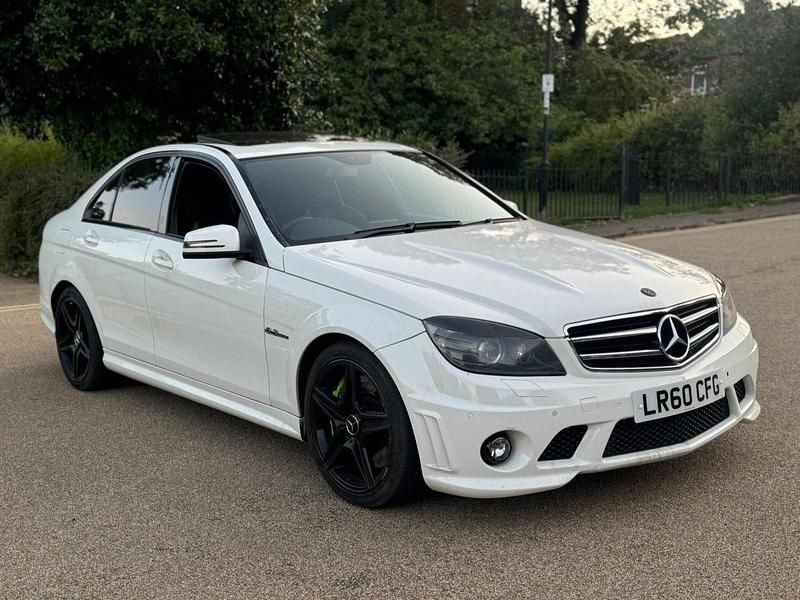 White Used 2010 Mercedes C63 AMG AMG Sedan | £11,495 (Expensive) - Image 1/4