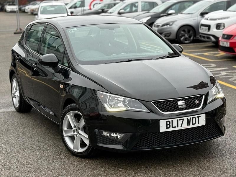 Black Used 2017 Seat Ibiza FR Hatchback | £7,595 (Fair price) - Image 1/4