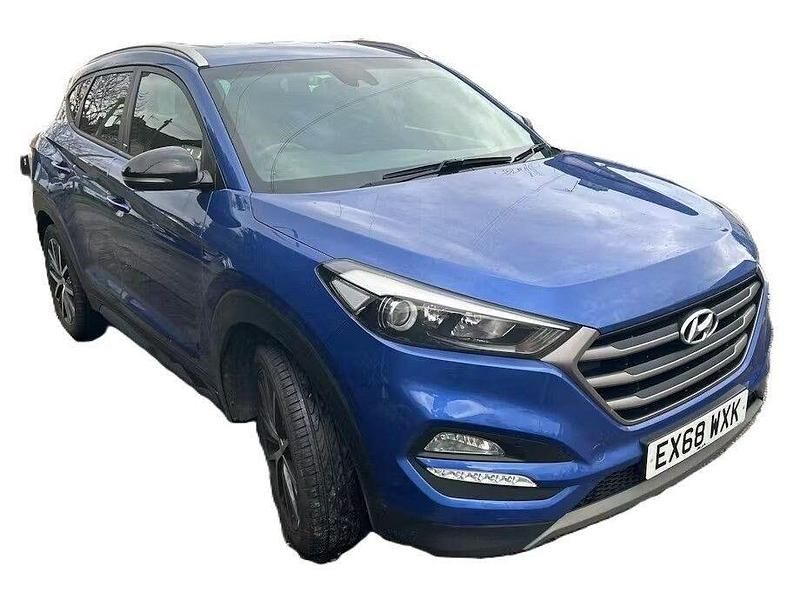 Blue Used 2018 Hyundai Tucson GO! SUV | £10,988 (Good price) - Image 1/4
