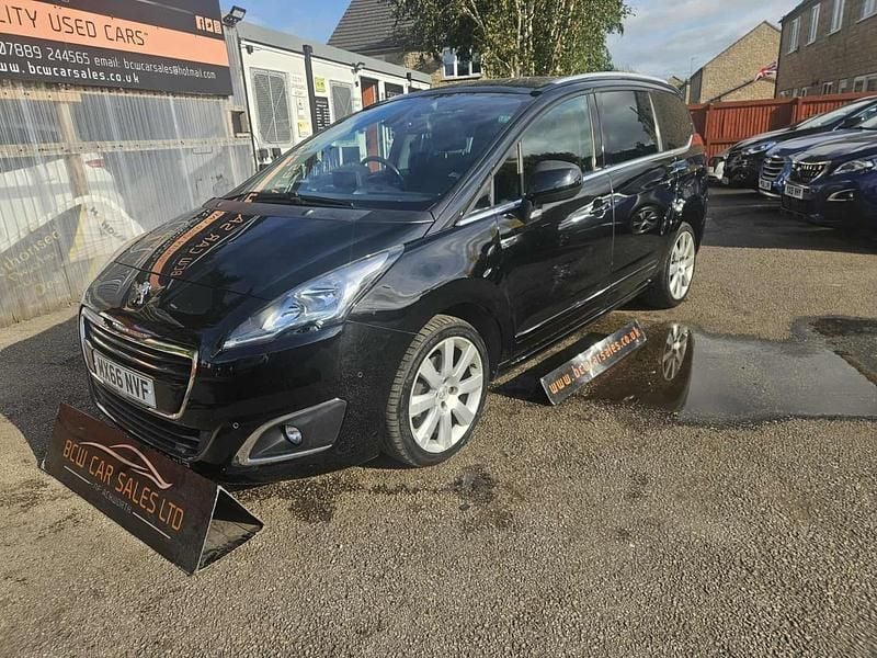 Black Used 2017 Peugeot 5008 Allure MPV | £9,250 - Image 1/4