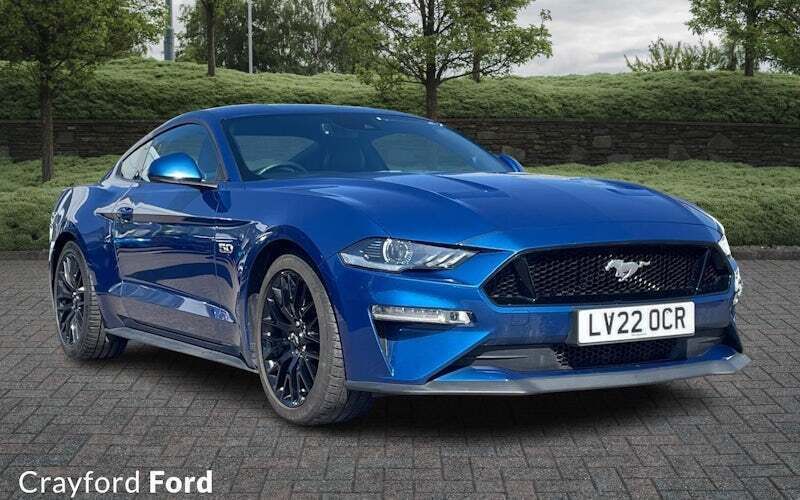 Blue Used 2022 Ford Mustang GT Coupe | £37,150 (Good price) - Image 1/3