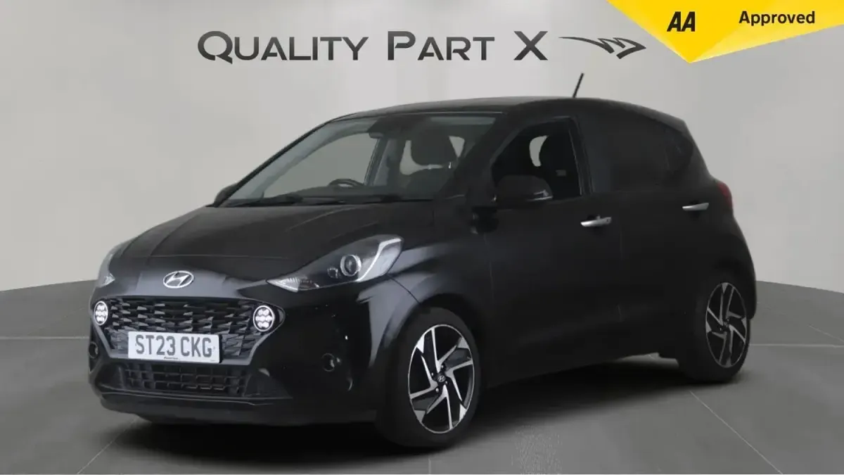 Used Hyundai i10 Premium 2023 Black Hatchback