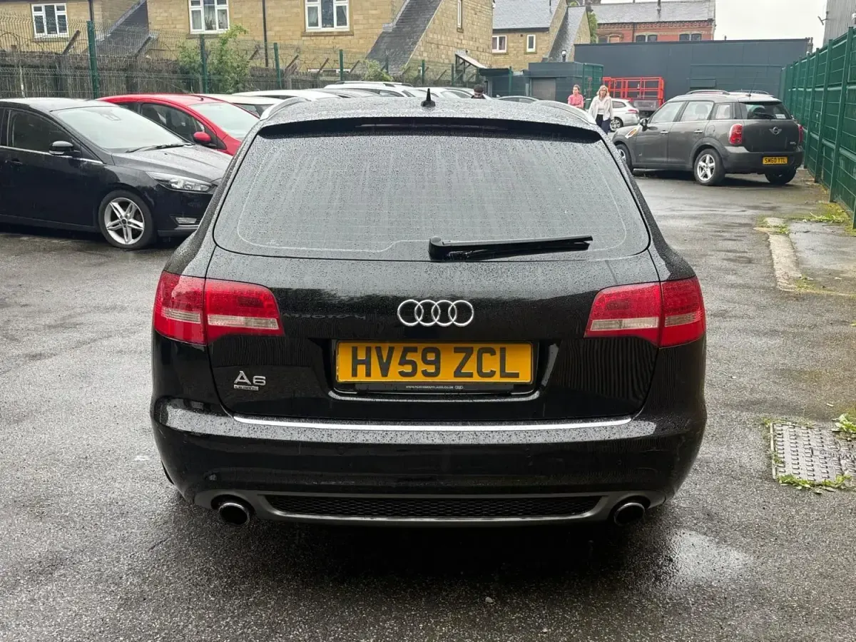 Used Audi A6 S-Line 170 HP (125 kW) 2009 Black Estate