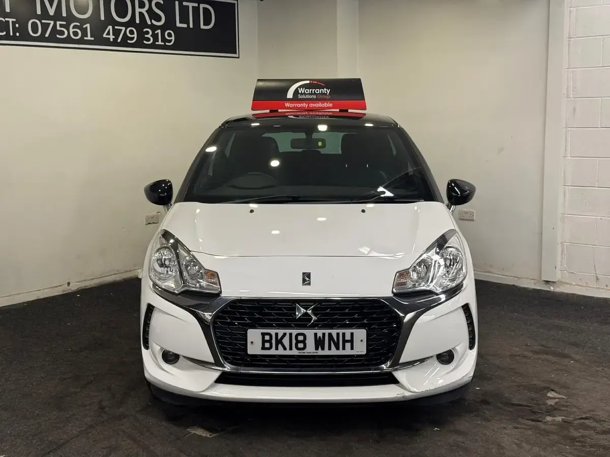 Used DS Automobiles DS3 Connected Chic 2018 White Hatchback
