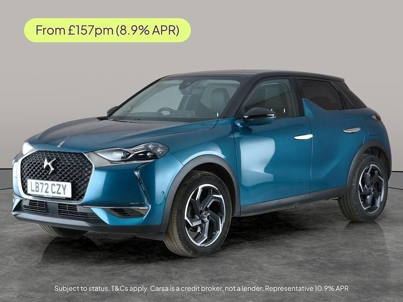 Blue Used 2022 DS Automobiles DS3 Crossback Rivoli SUV | £13,126 (Fair price) - Image 1/2