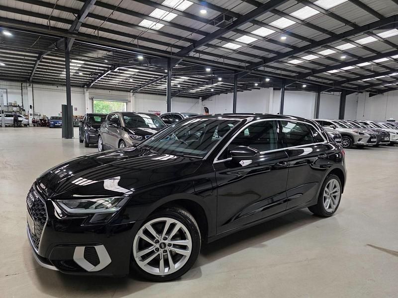Black Used 2022 Audi A3 Sportback e-tron Sport Sedan | £13,340 (Fair price) - Image 1/4