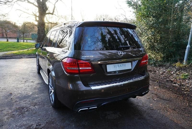 Used Mercedes GLS63 AMG 2017 Brown SUV