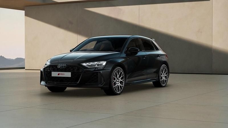 Black New 2025 Audi RS3 Comfort Hatchback | £66,225 (Expensive) - Image 1/4