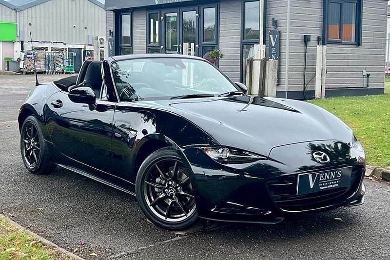Black Used 2015 Mazda MX5 Inclusive Cabriolet | £12,495 (Fair price) - Image 1/1