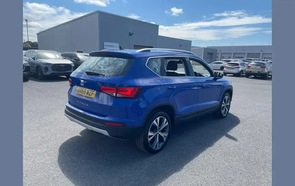Used Seat Ateca SE Technology 115 HP (84 kW) 2019 Blue SUV