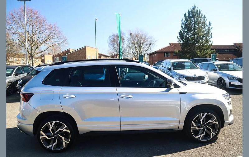 Used Skoda Karoq SportLine 150 HP (110 kW) 2025 Silver SUV