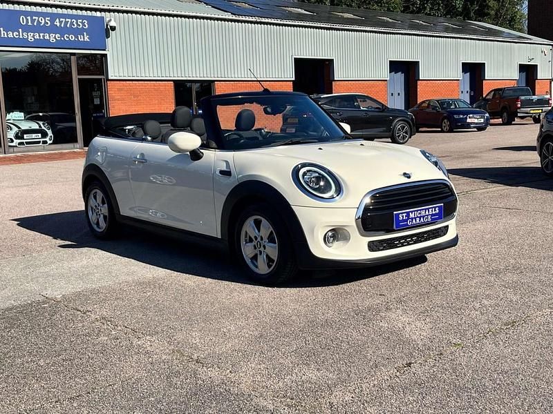 Used Mini Cooper Cabriolet Classic 2020 White Cabriolet