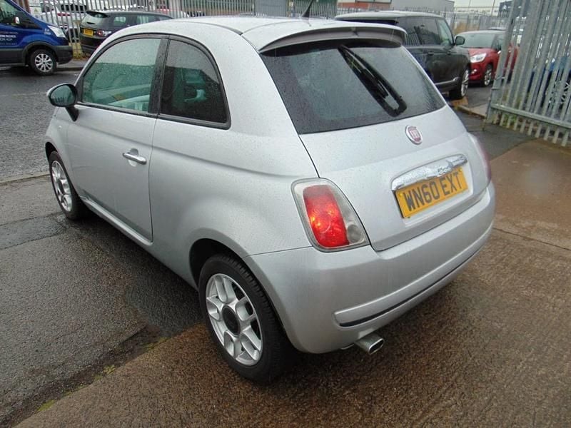 Gebraucht Fiat 500 Sport 95 PS (69 kW) 2010 Silber Kleinwagen