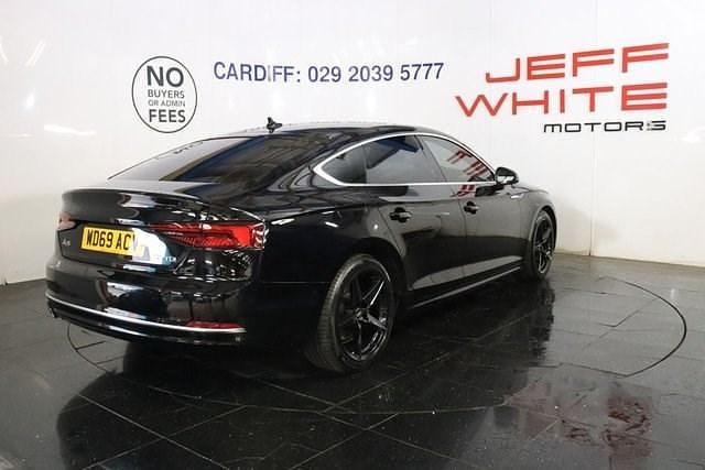 Used Audi A5 Sportback Sport 190 HP (139 kW) 2020 Black Hatchback