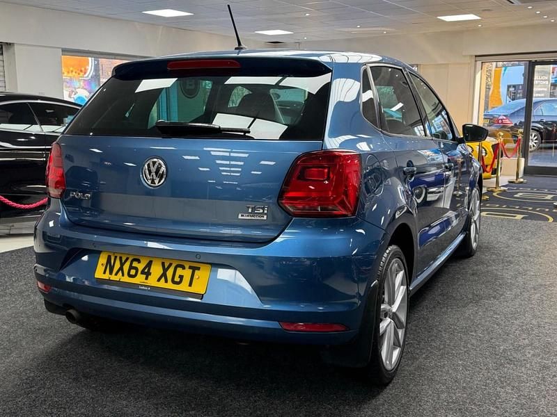 Used VW Polo SEL 110 HP (80 kW) 2014 Blue Hatchback
